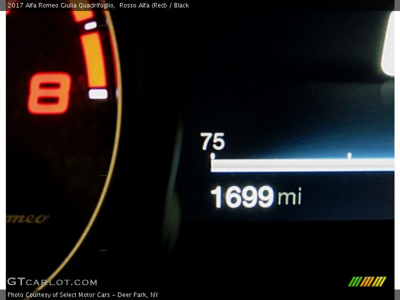 Rosso Alfa (Red) / Black 2017 Alfa Romeo Giulia Quadrifoglio