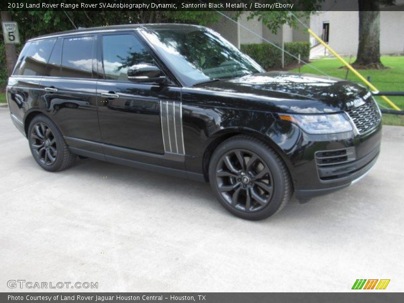 Santorini Black Metallic / Ebony/Ebony 2019 Land Rover Range Rover SVAutobiography Dynamic