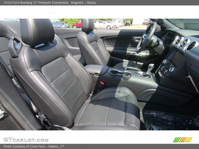 Magnetic / Ebony 2019 Ford Mustang GT Premium Convertible