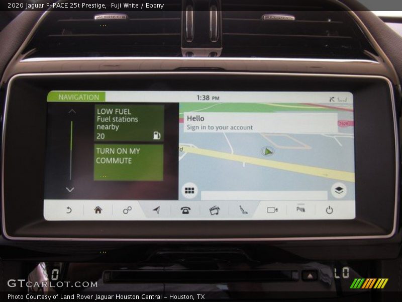 Fuji White / Ebony 2020 Jaguar F-PACE 25t Prestige