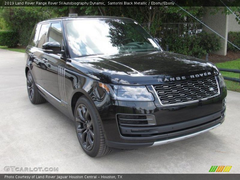 Santorini Black Metallic / Ebony/Ebony 2019 Land Rover Range Rover SVAutobiography Dynamic