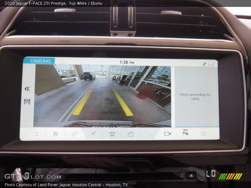 Fuji White / Ebony 2020 Jaguar F-PACE 25t Prestige