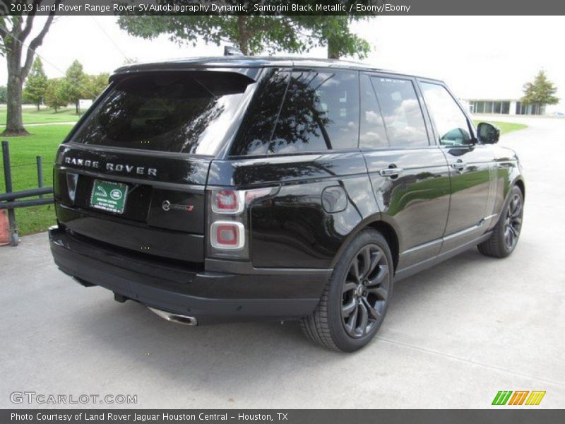 Santorini Black Metallic / Ebony/Ebony 2019 Land Rover Range Rover SVAutobiography Dynamic