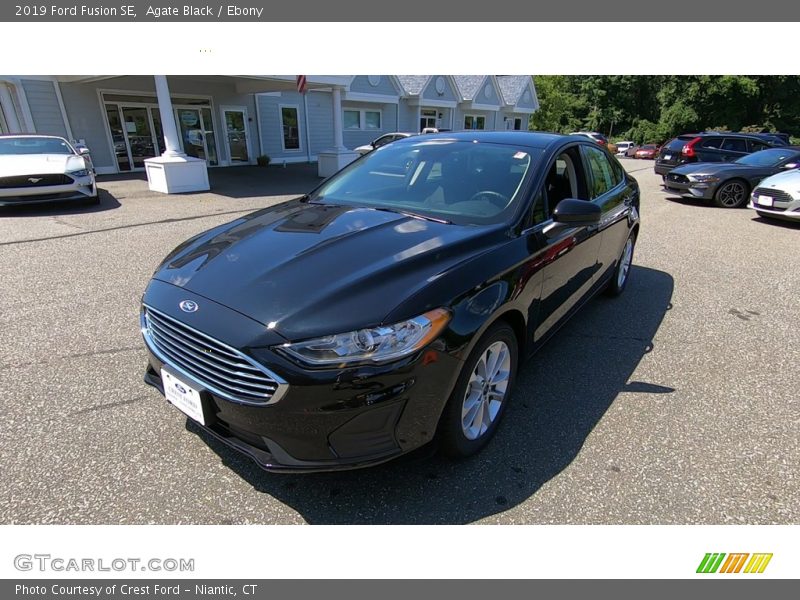Agate Black / Ebony 2019 Ford Fusion SE