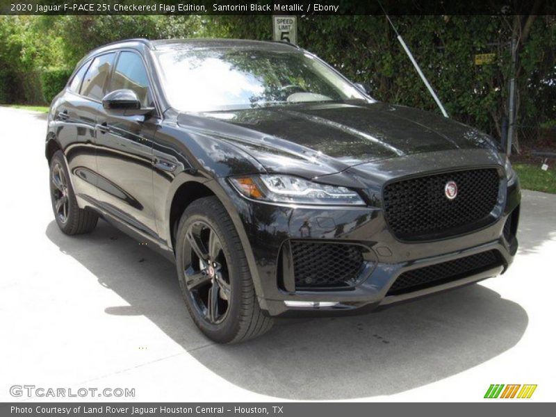 Front 3/4 View of 2020 F-PACE 25t Checkered Flag Edition
