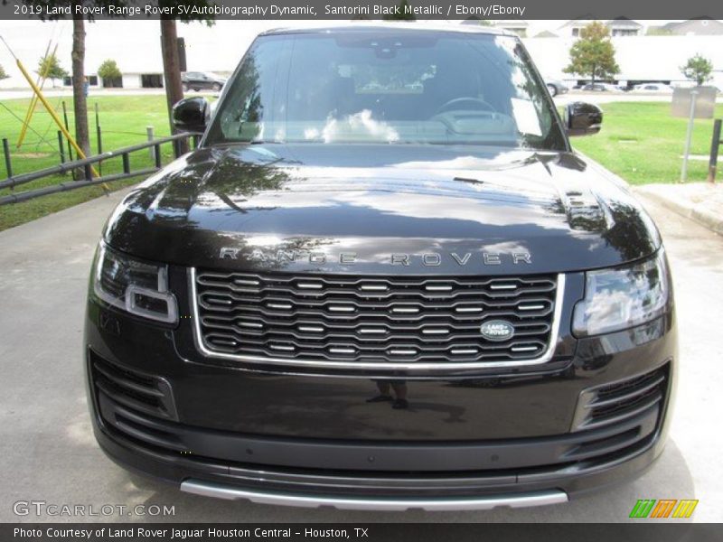 Santorini Black Metallic / Ebony/Ebony 2019 Land Rover Range Rover SVAutobiography Dynamic