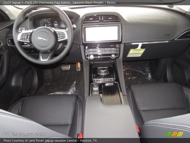 Santorini Black Metallic / Ebony 2020 Jaguar F-PACE 25t Checkered Flag Edition