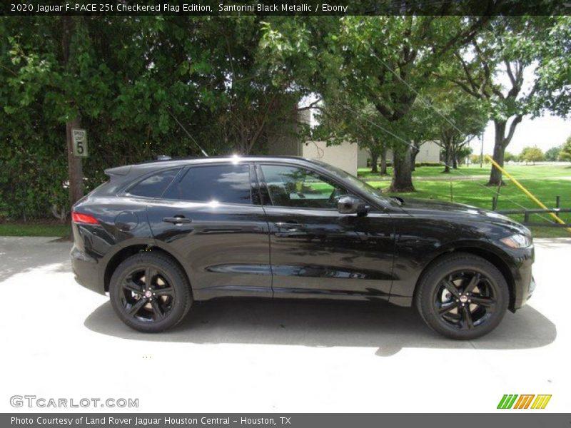 Santorini Black Metallic / Ebony 2020 Jaguar F-PACE 25t Checkered Flag Edition