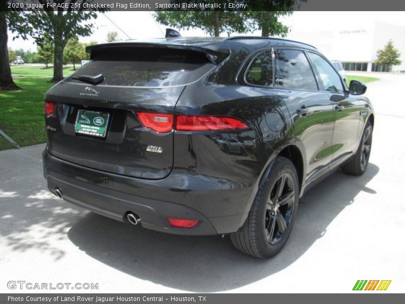 Santorini Black Metallic / Ebony 2020 Jaguar F-PACE 25t Checkered Flag Edition