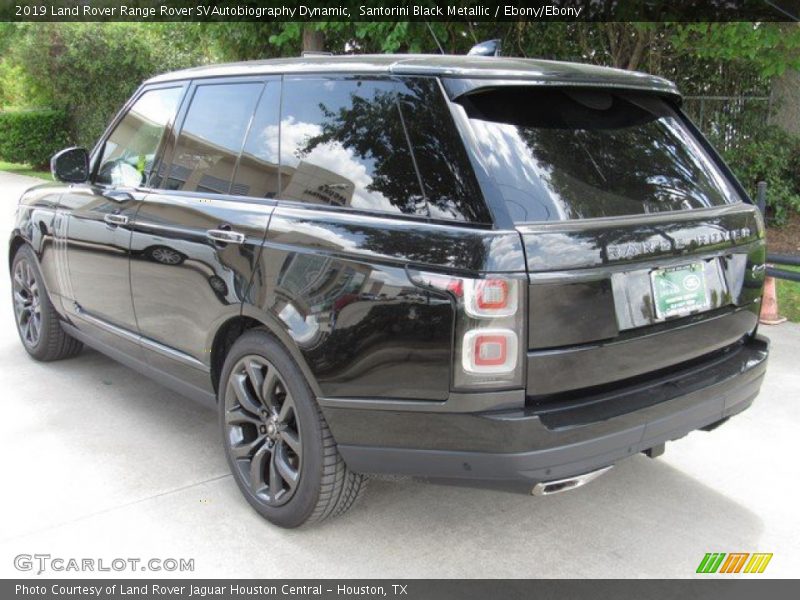 Santorini Black Metallic / Ebony/Ebony 2019 Land Rover Range Rover SVAutobiography Dynamic