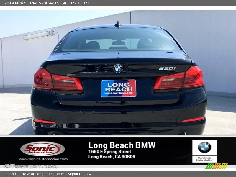 Jet Black / Black 2019 BMW 5 Series 530i Sedan