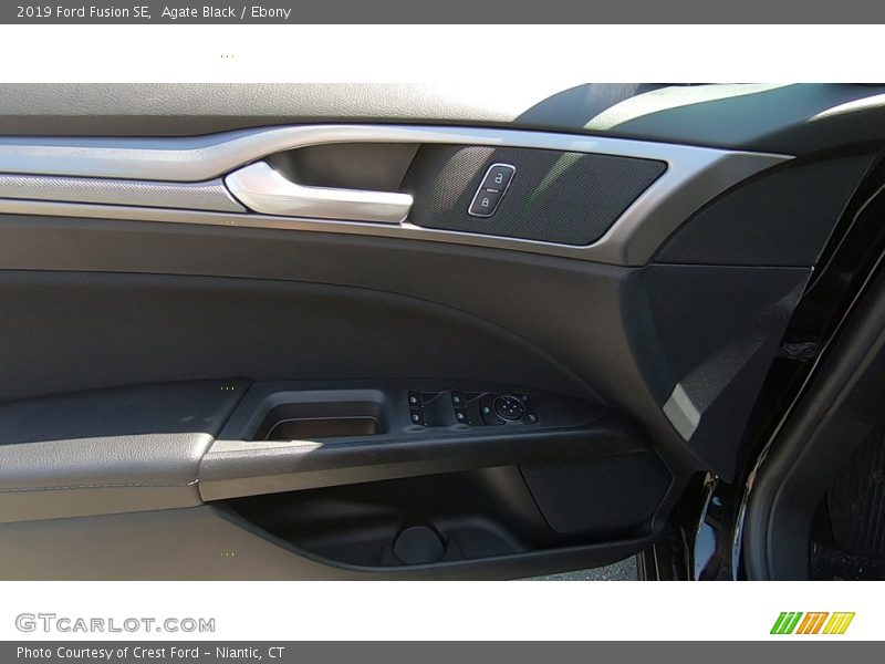 Agate Black / Ebony 2019 Ford Fusion SE