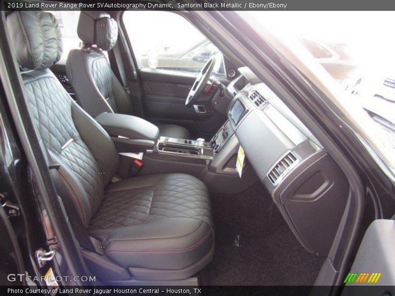 Front Seat of 2019 Range Rover SVAutobiography Dynamic