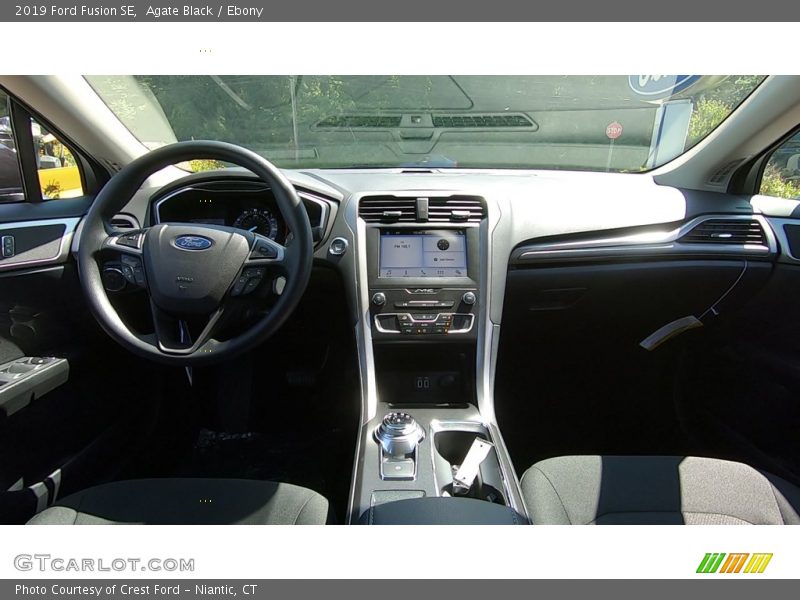 Agate Black / Ebony 2019 Ford Fusion SE