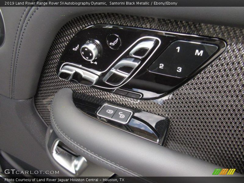 Controls of 2019 Range Rover SVAutobiography Dynamic