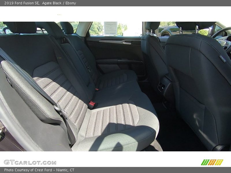 Agate Black / Ebony 2019 Ford Fusion SE