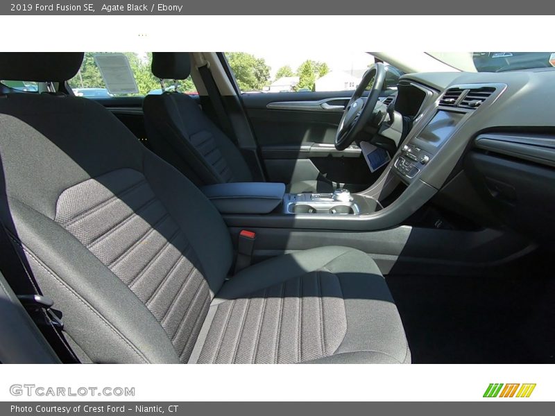 Agate Black / Ebony 2019 Ford Fusion SE