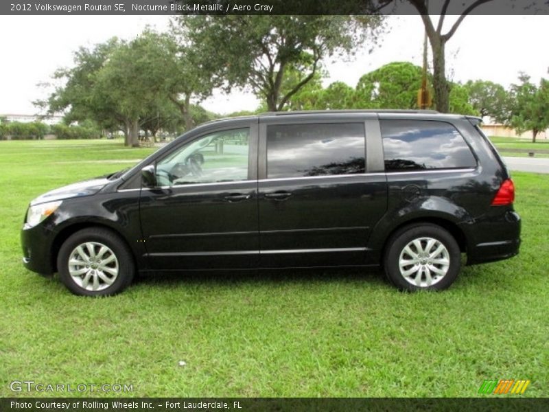 Nocturne Black Metallic / Aero Gray 2012 Volkswagen Routan SE
