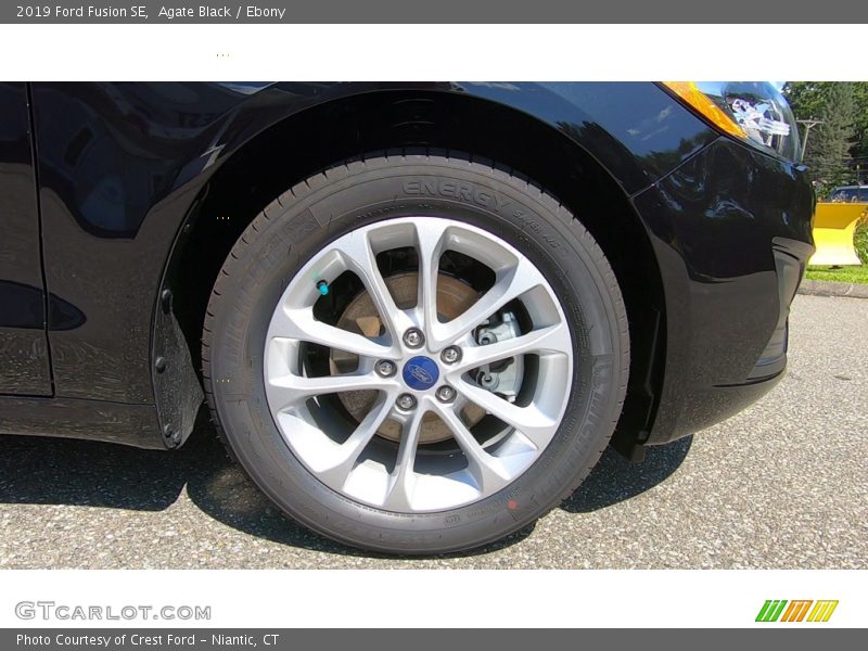 Agate Black / Ebony 2019 Ford Fusion SE