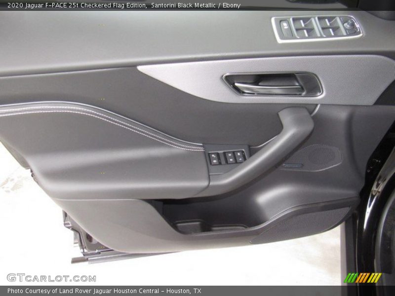 Santorini Black Metallic / Ebony 2020 Jaguar F-PACE 25t Checkered Flag Edition