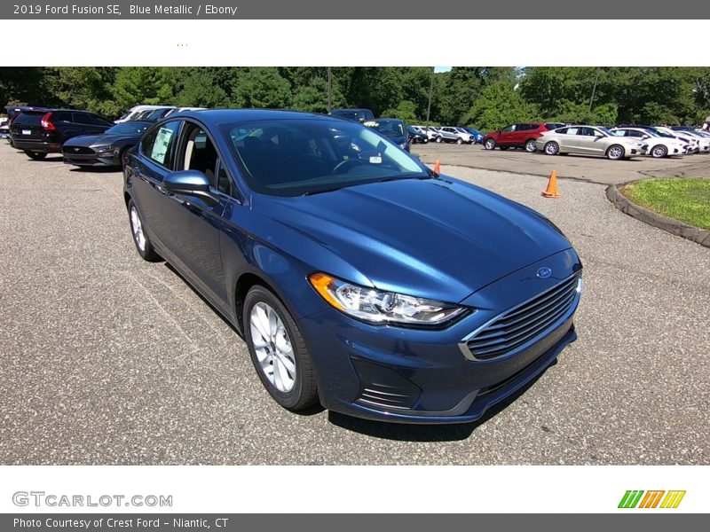 Blue Metallic / Ebony 2019 Ford Fusion SE