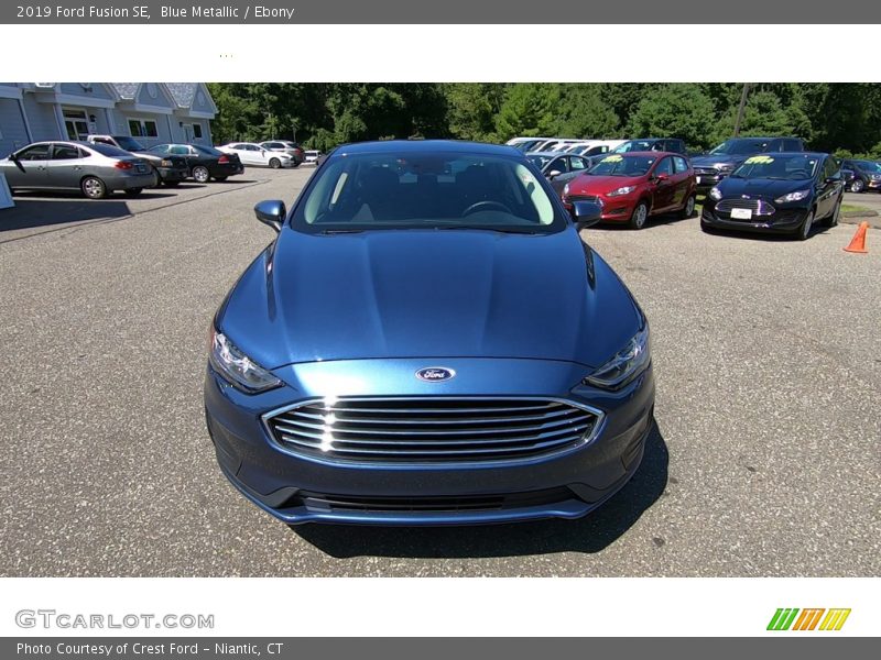 Blue Metallic / Ebony 2019 Ford Fusion SE