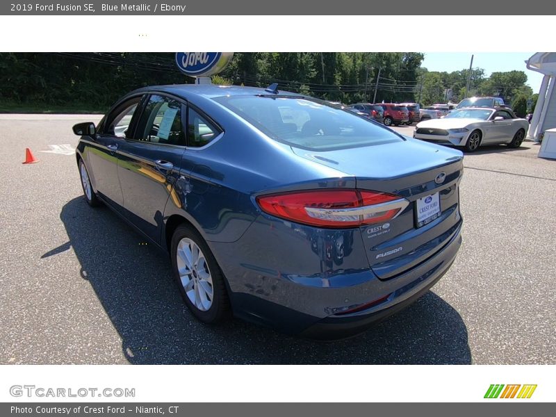 Blue Metallic / Ebony 2019 Ford Fusion SE