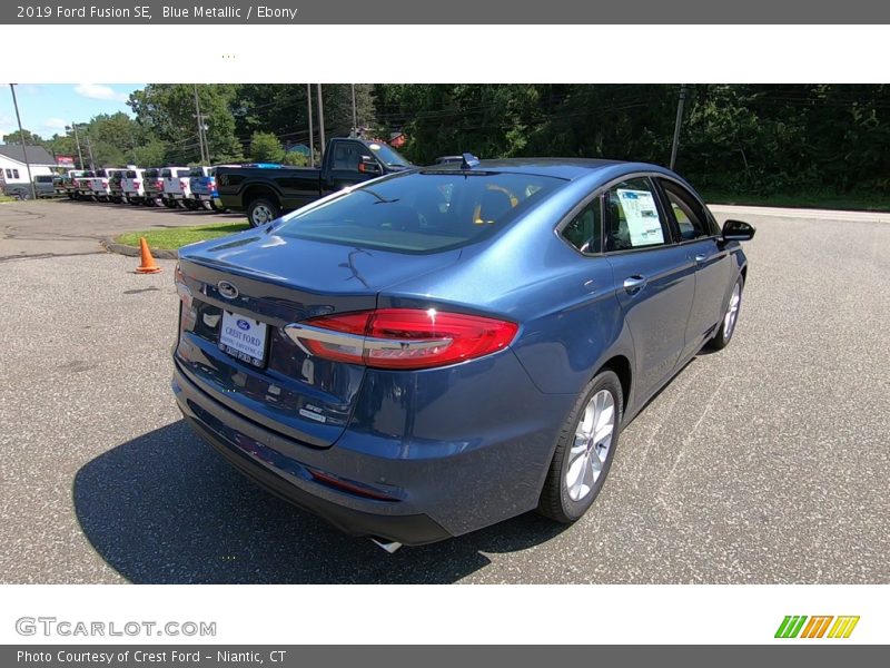 Blue Metallic / Ebony 2019 Ford Fusion SE