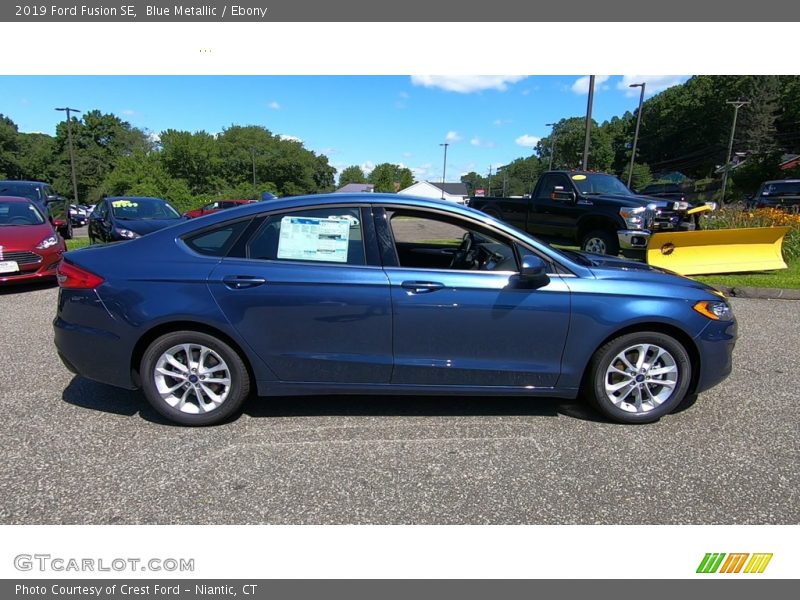 Blue Metallic / Ebony 2019 Ford Fusion SE