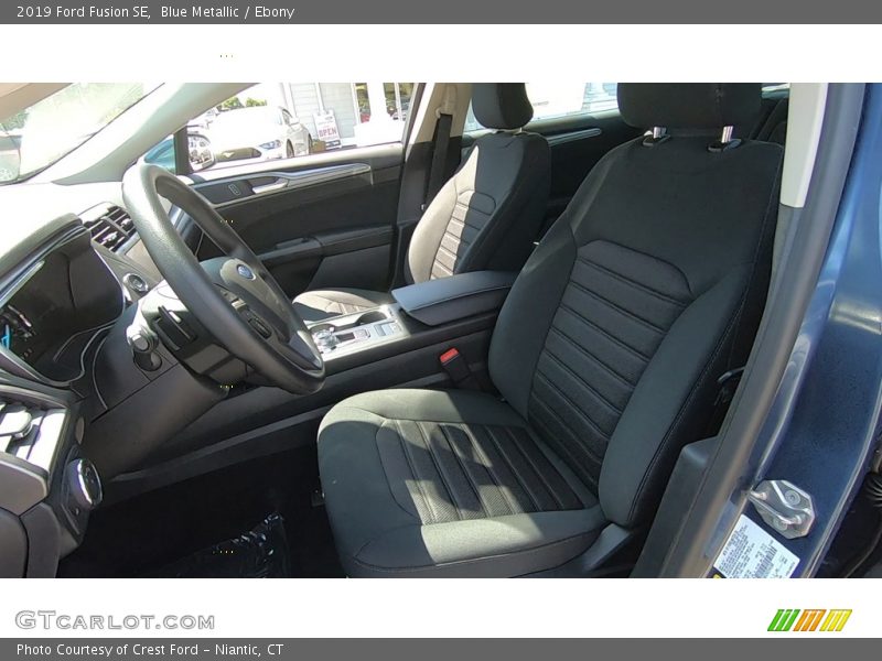 Blue Metallic / Ebony 2019 Ford Fusion SE