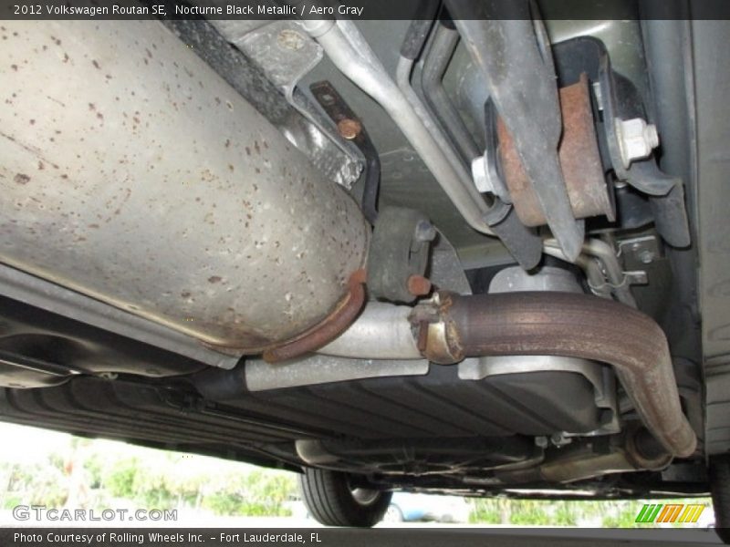 Nocturne Black Metallic / Aero Gray 2012 Volkswagen Routan SE