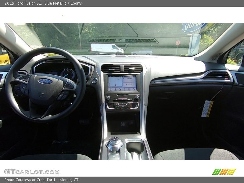 Blue Metallic / Ebony 2019 Ford Fusion SE
