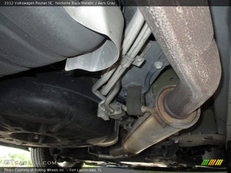 Nocturne Black Metallic / Aero Gray 2012 Volkswagen Routan SE