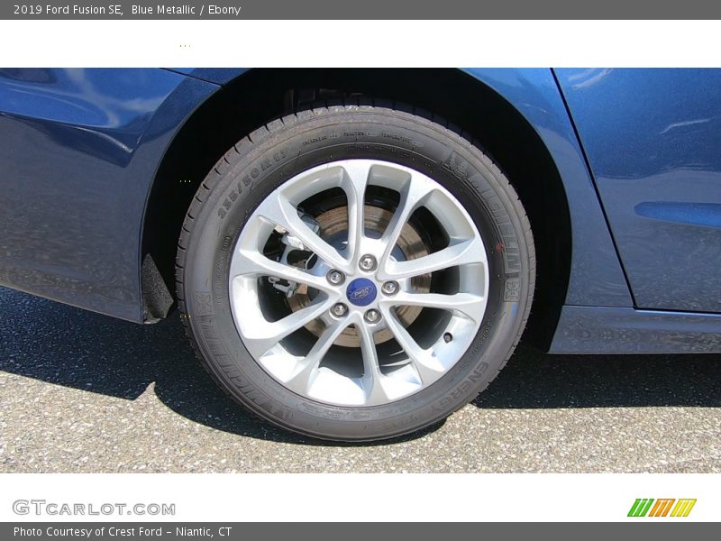 Blue Metallic / Ebony 2019 Ford Fusion SE