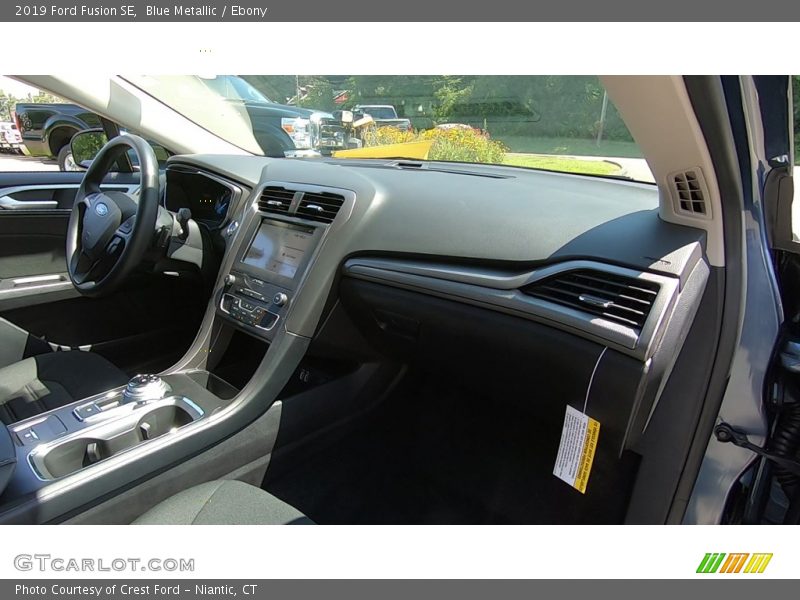 Blue Metallic / Ebony 2019 Ford Fusion SE