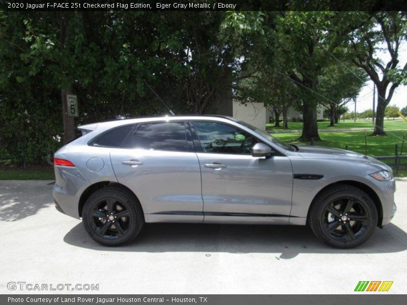 Eiger Gray Metallic / Ebony 2020 Jaguar F-PACE 25t Checkered Flag Edition
