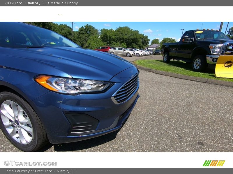 Blue Metallic / Ebony 2019 Ford Fusion SE