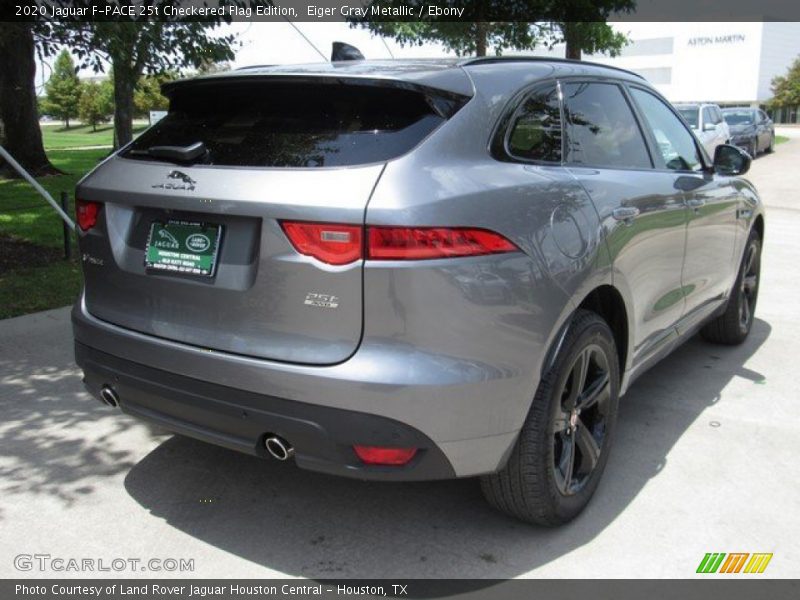 Eiger Gray Metallic / Ebony 2020 Jaguar F-PACE 25t Checkered Flag Edition