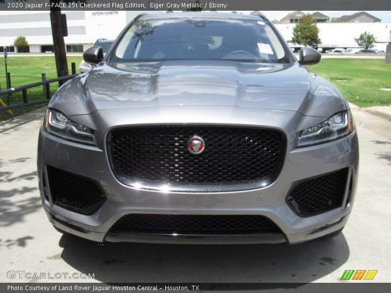 Eiger Gray Metallic / Ebony 2020 Jaguar F-PACE 25t Checkered Flag Edition