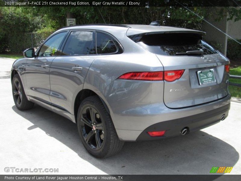 Eiger Gray Metallic / Ebony 2020 Jaguar F-PACE 25t Checkered Flag Edition