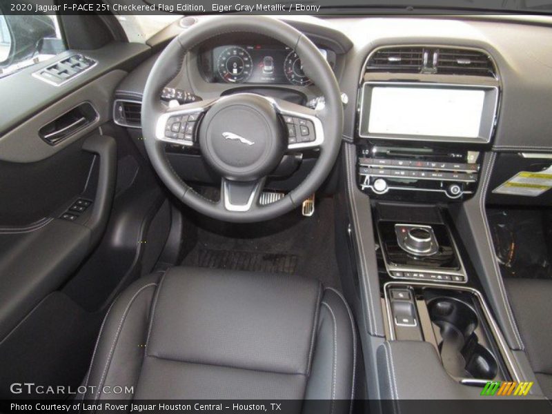 Eiger Gray Metallic / Ebony 2020 Jaguar F-PACE 25t Checkered Flag Edition