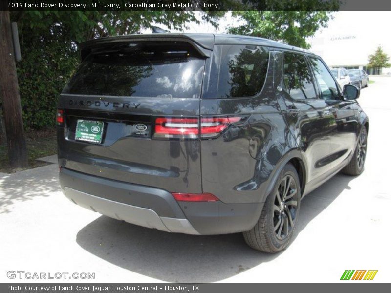 Carpathian Gray Metallic / Ebony 2019 Land Rover Discovery HSE Luxury