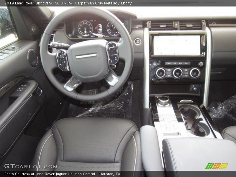 Carpathian Gray Metallic / Ebony 2019 Land Rover Discovery HSE Luxury