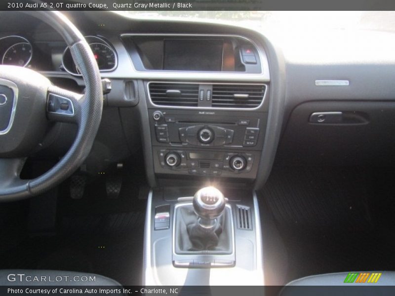 Quartz Gray Metallic / Black 2010 Audi A5 2.0T quattro Coupe