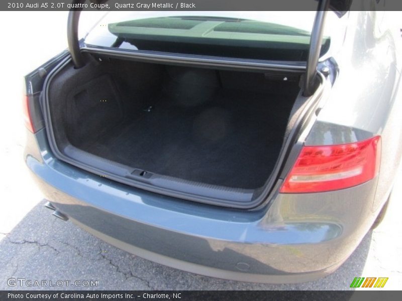 Quartz Gray Metallic / Black 2010 Audi A5 2.0T quattro Coupe