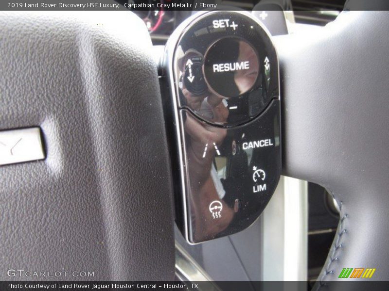 Carpathian Gray Metallic / Ebony 2019 Land Rover Discovery HSE Luxury