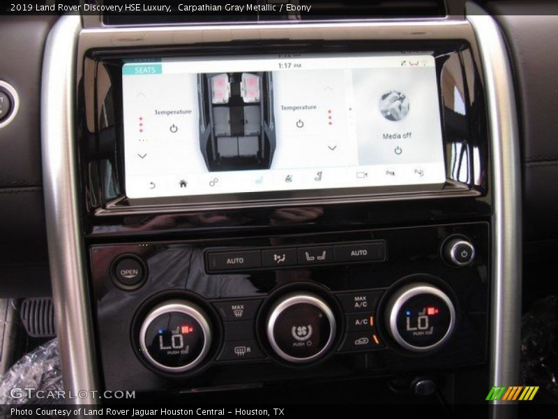 Carpathian Gray Metallic / Ebony 2019 Land Rover Discovery HSE Luxury