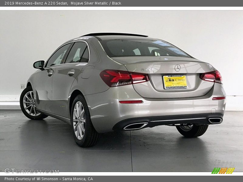 Mojave Silver Metallic / Black 2019 Mercedes-Benz A 220 Sedan