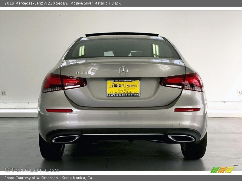 Mojave Silver Metallic / Black 2019 Mercedes-Benz A 220 Sedan