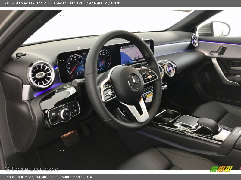 Mojave Silver Metallic / Black 2019 Mercedes-Benz A 220 Sedan